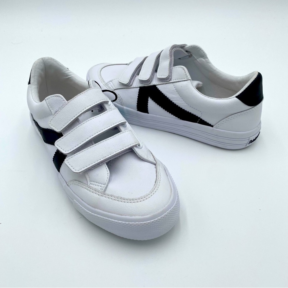 Rachel Zoe Memory Foam Leather Velcro Straps Tennis Shoes Sneakers Size‎ 7 NWT